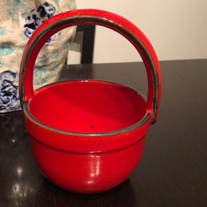 VTG Ceramic Red Versatile Basket